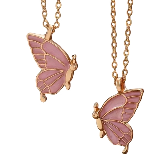 Friendship Butterfly Necklace Gift Set - Picture 1 of 4